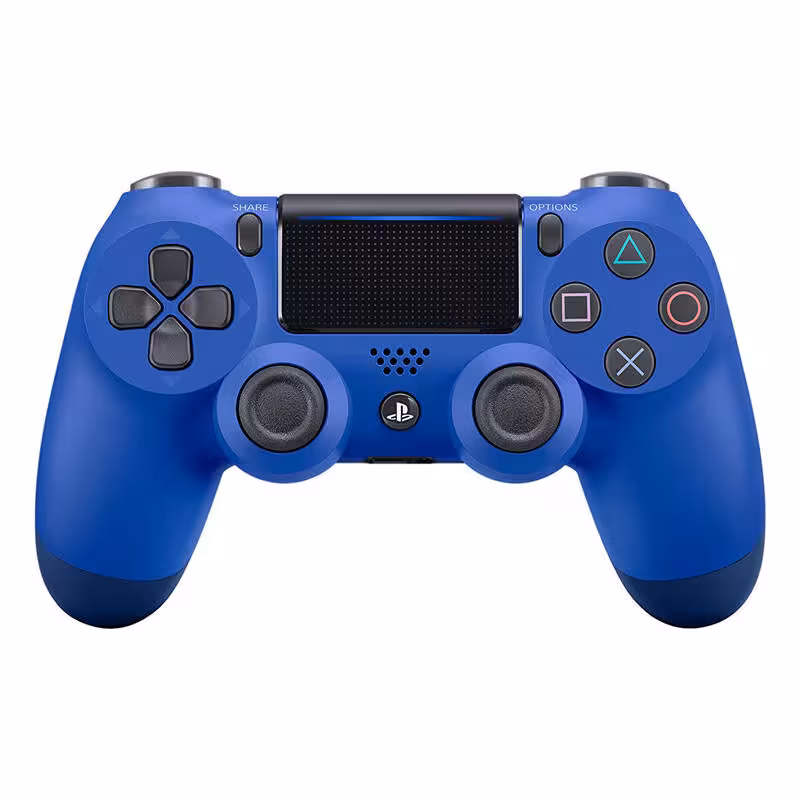 دسته بی سیم SONY PlayStation 4 DualShock 4 High Copy آبی کاربنی