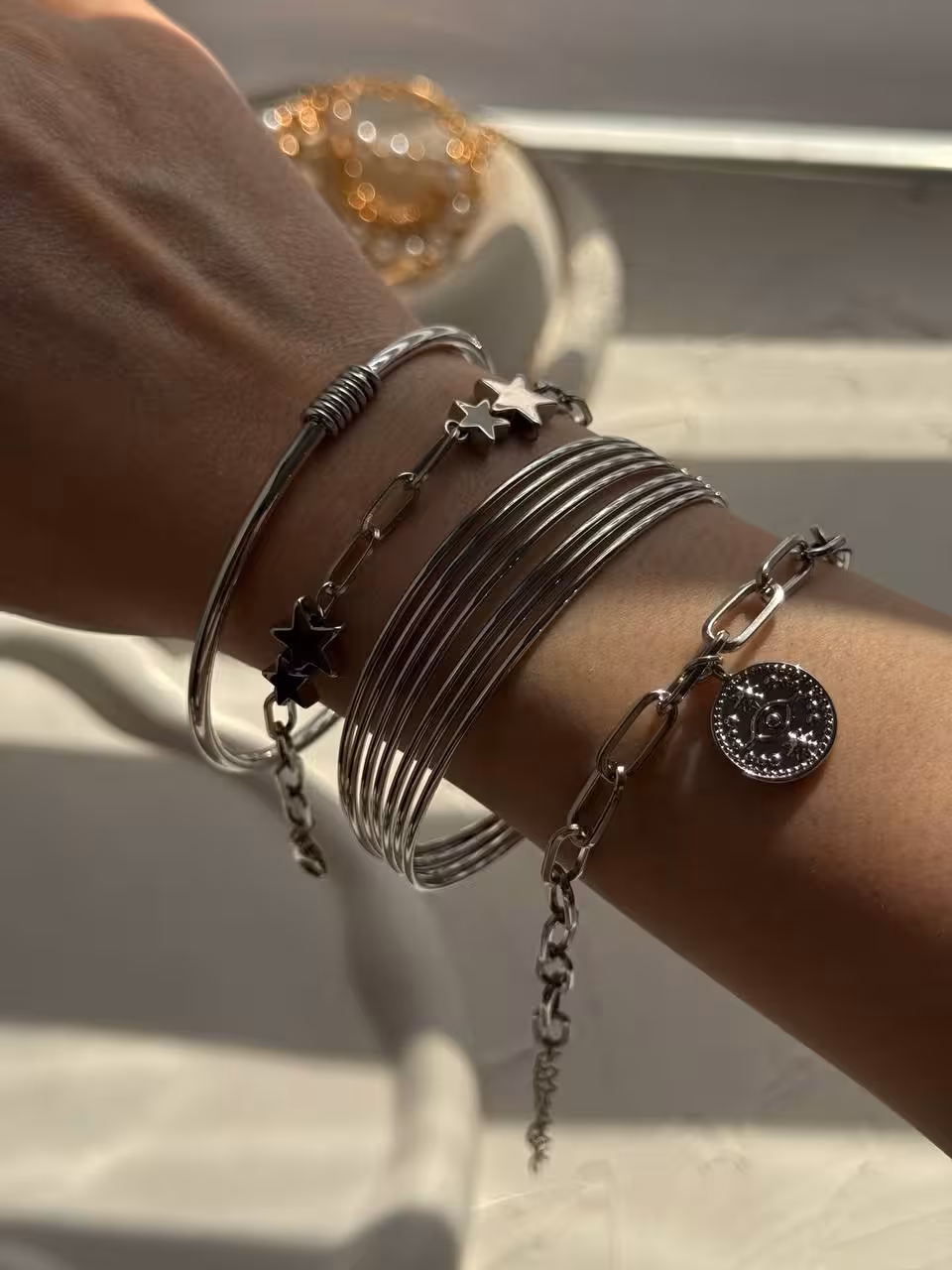 پک دستبند 4عددی طرح ستاره شماره33