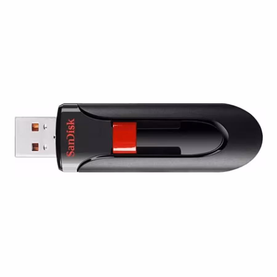 قیمت و خرید فلش مموری 64 گیگابایت USB 2.0 سن دیسک مدل CRUZER GLIDE CZ60 | یاس ارتباط
