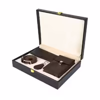 ست چرم قهوه ای مارون کد PL5515