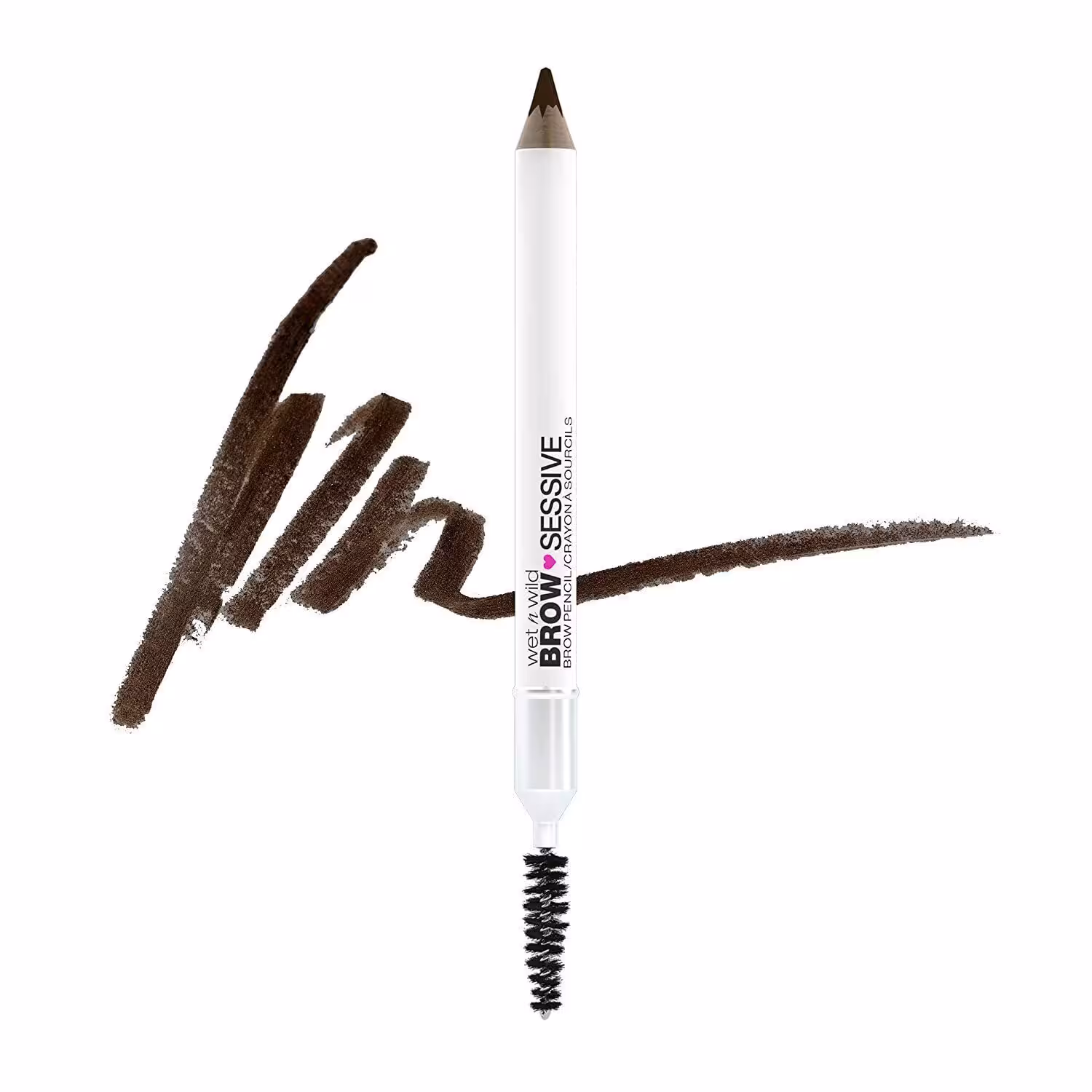 وت اند وایلد مداد ابرو رنگ DARK BROWN شماره 1111886E مدل BROW SESSIVE