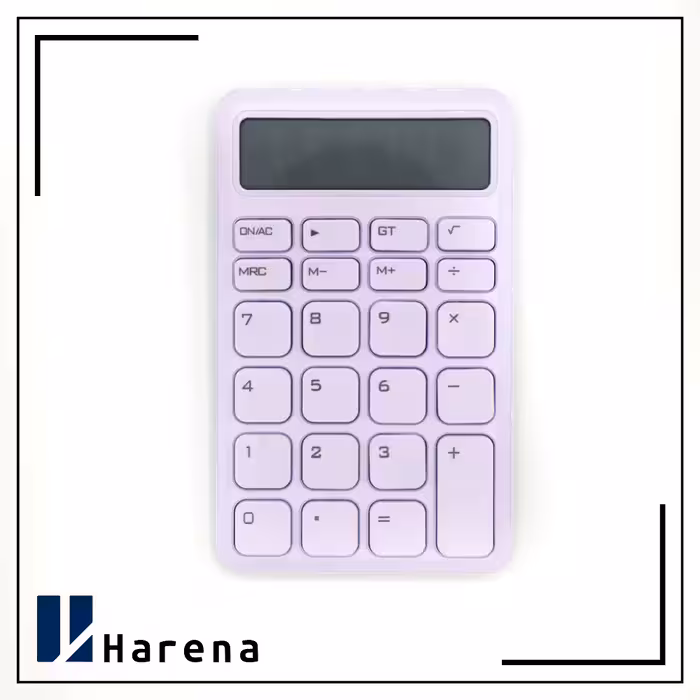 ماشین حساب کد 803 رنگ بنفش