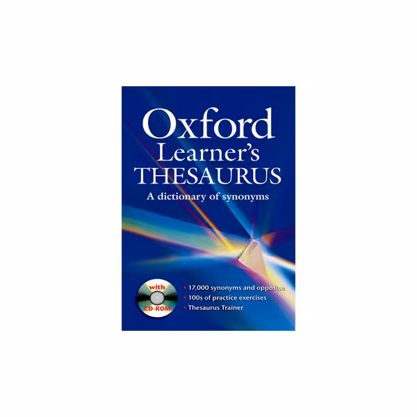 Oxford Learner’s Thesaurus a Dictionary of Synonyms کتاب