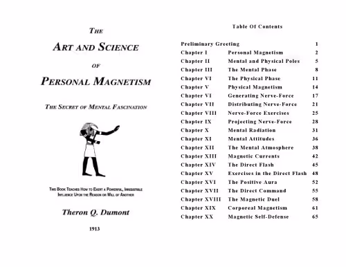 خرید و دانلود نسخه کامل کتاب The Art And Science Of Personal Magnetism The Secrets Of Mental Fascination