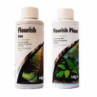 کود مایع رشد دهنده گیاه آکواریوم آکوا مدل FL100 حجم 100 میلی لیتر مجموعه 2 عددی