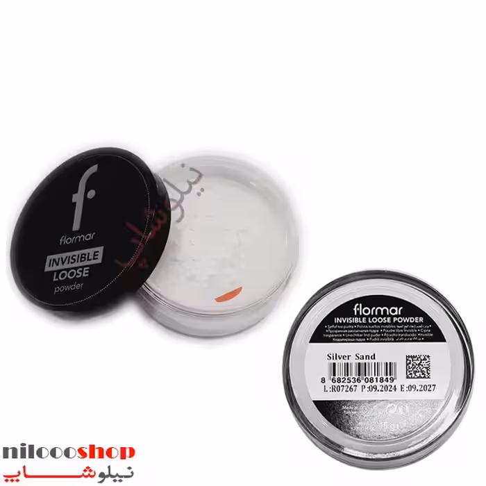 پودر فیکس فلورمار بدون رنگ (پودر بیک) حجم 15 گرم