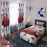 ست اتاق خواب پسرانه طرح مک کویین کد BD1070