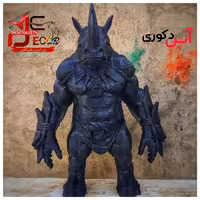 مجسمه کرگدن جنگجو