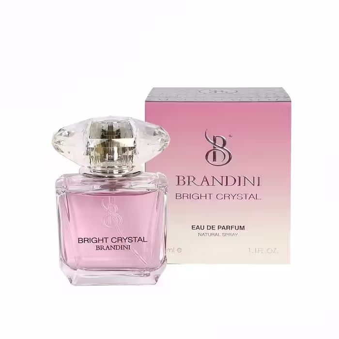 عطر جیبی زنانه برندینی مدل Crystal bright حجم 33 میلی لیتر