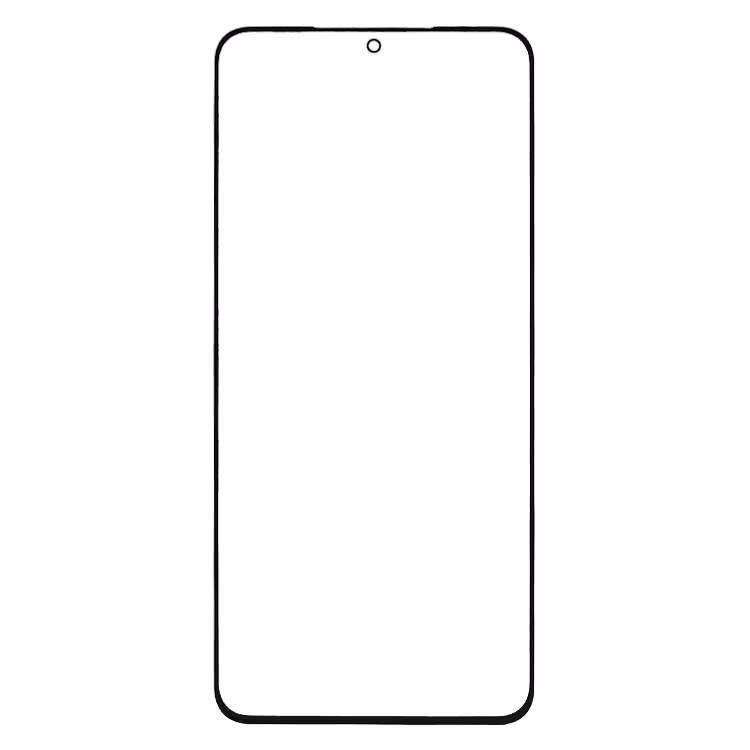 گلس تعمیراتی سامسونگ SAMSUNG S21 FE / G990 اورجینال مشکی با OCA