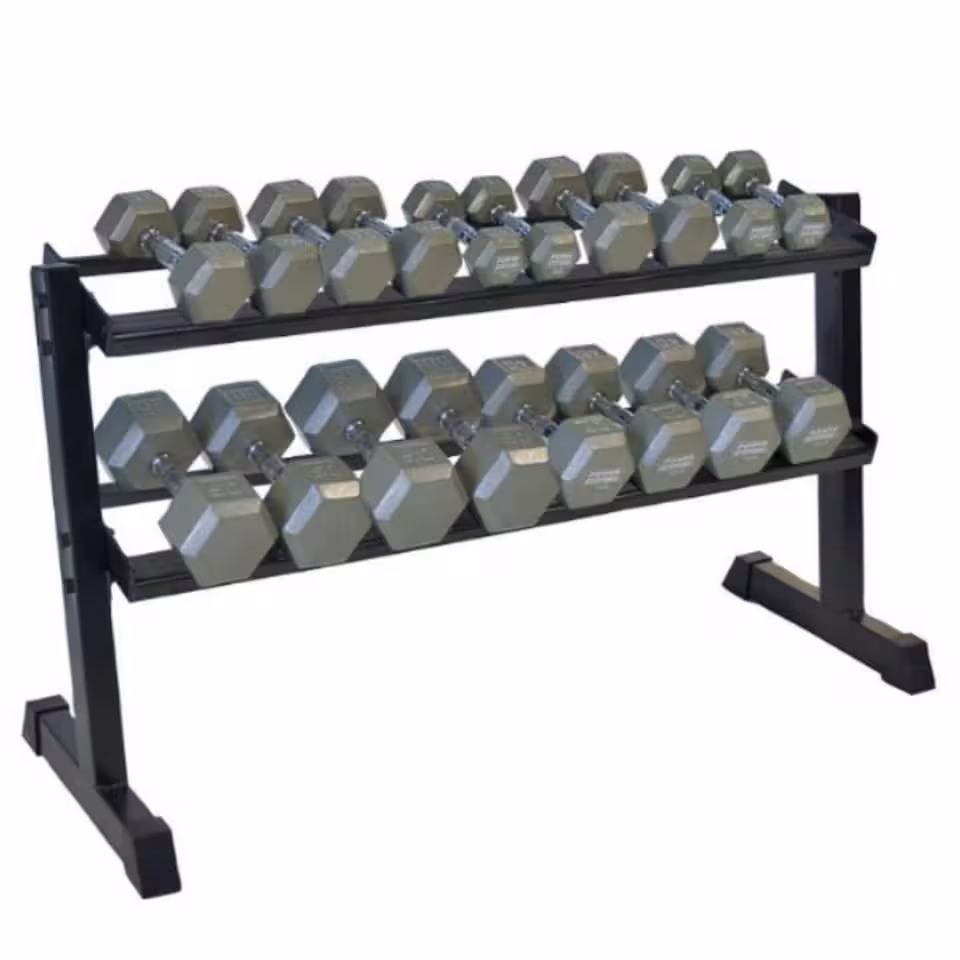 رک دمبل دو طبقه Two-story dumbbell rack