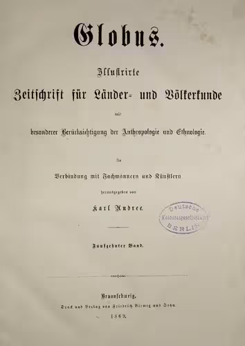 خرید و دانلود نسخه کامل کتاب Globus. Illustrirte Zeitschrift für Länder- und Völkerkunde