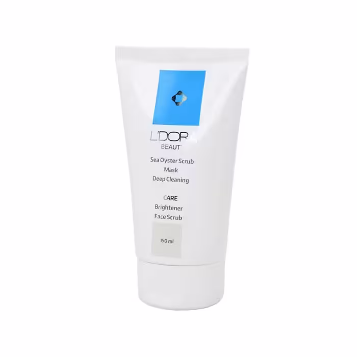 ماسک اسکراب حاوی عصاره صدف دریایی لدورا 150 میلی لیتر L’DORA SEA OYSTER SCRUB MASK, 150 ml