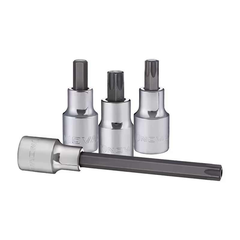 بکس تکی آلنی ستاره ای 1/2 اینچ درایو سایز 55T نووا مدل 7656