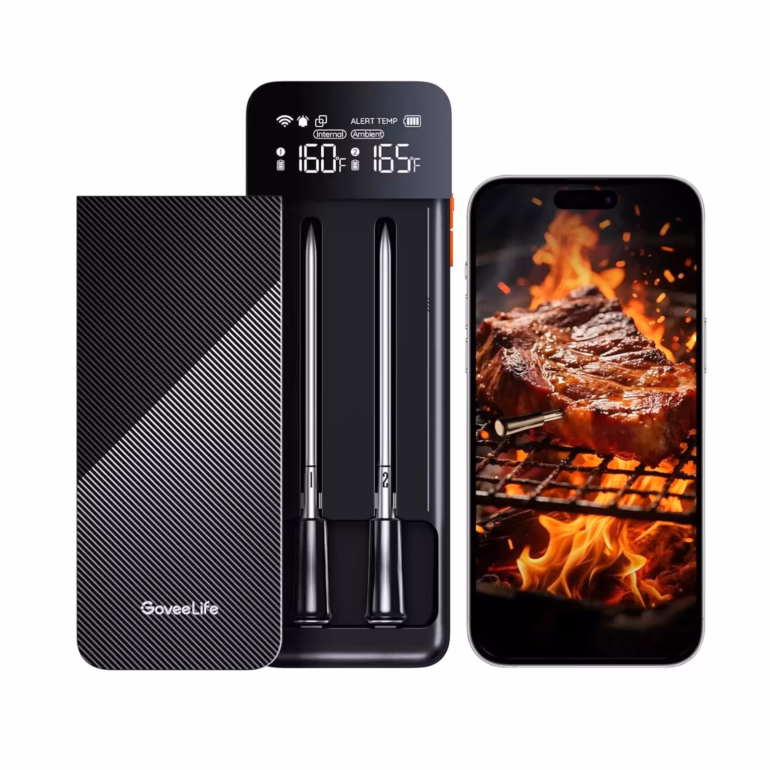 دماسنج گوشت ومرغ باربیکیو بیسیم GoveeLife Wireless Meat Thermometer