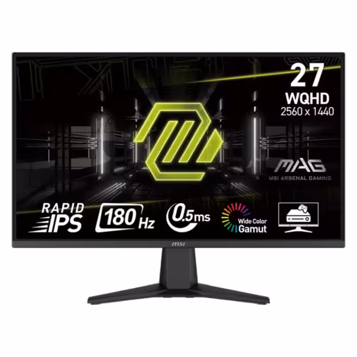 مانیتور 27 اینچ ام اس آی MAG275QF WQHD R-IPS 180Hz 0.5ms