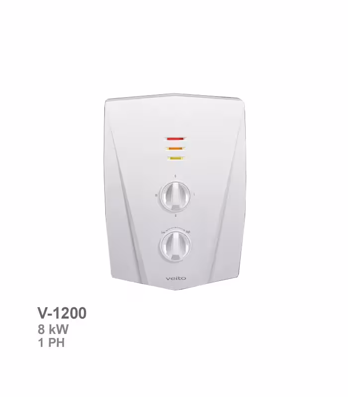 آبگرمکن برقی تک‌فاز ویتو مدل V1200