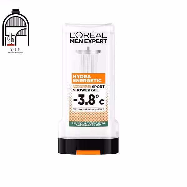 شامپو سرو بدن مردانه لورال هیدرا انرژتیک مدل L’Oréal Men Expert Hydra Energetic