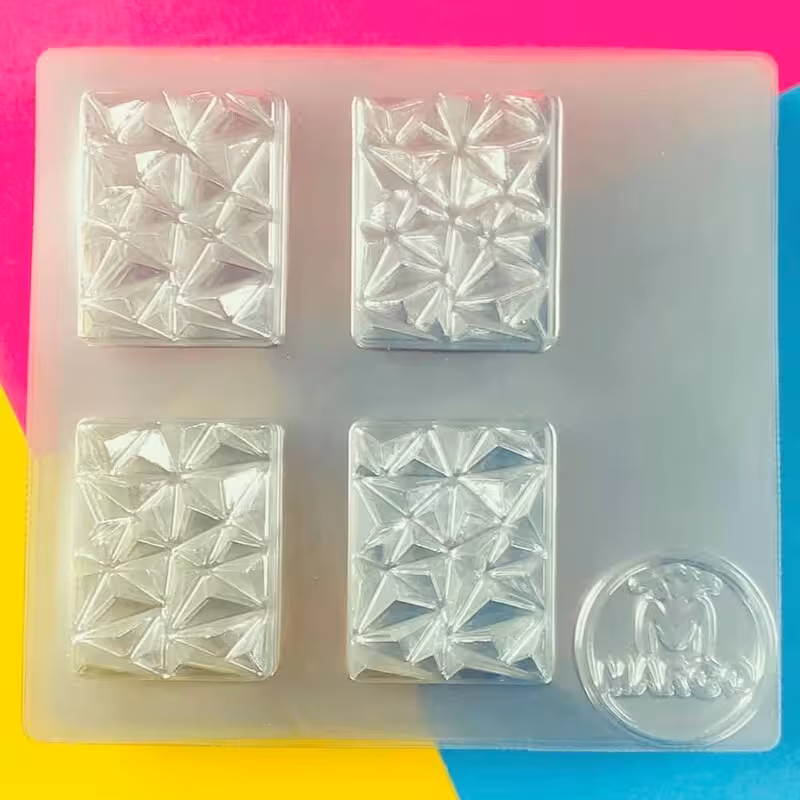 قالب طلقی چهار خانه مستطیل