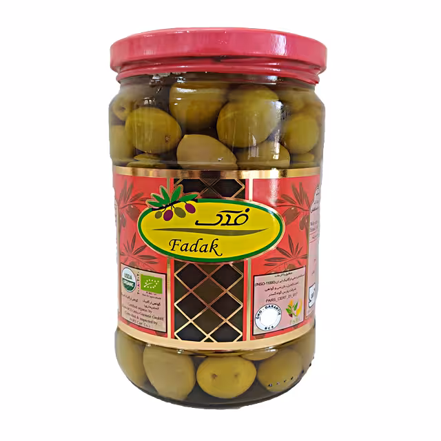 کنسرو زیتون ریز ارگانیک فدک 700 گرمی