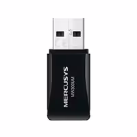کارت شبکه USB و بیسیم 300Mbps برند Mercusys مدل MW300UM