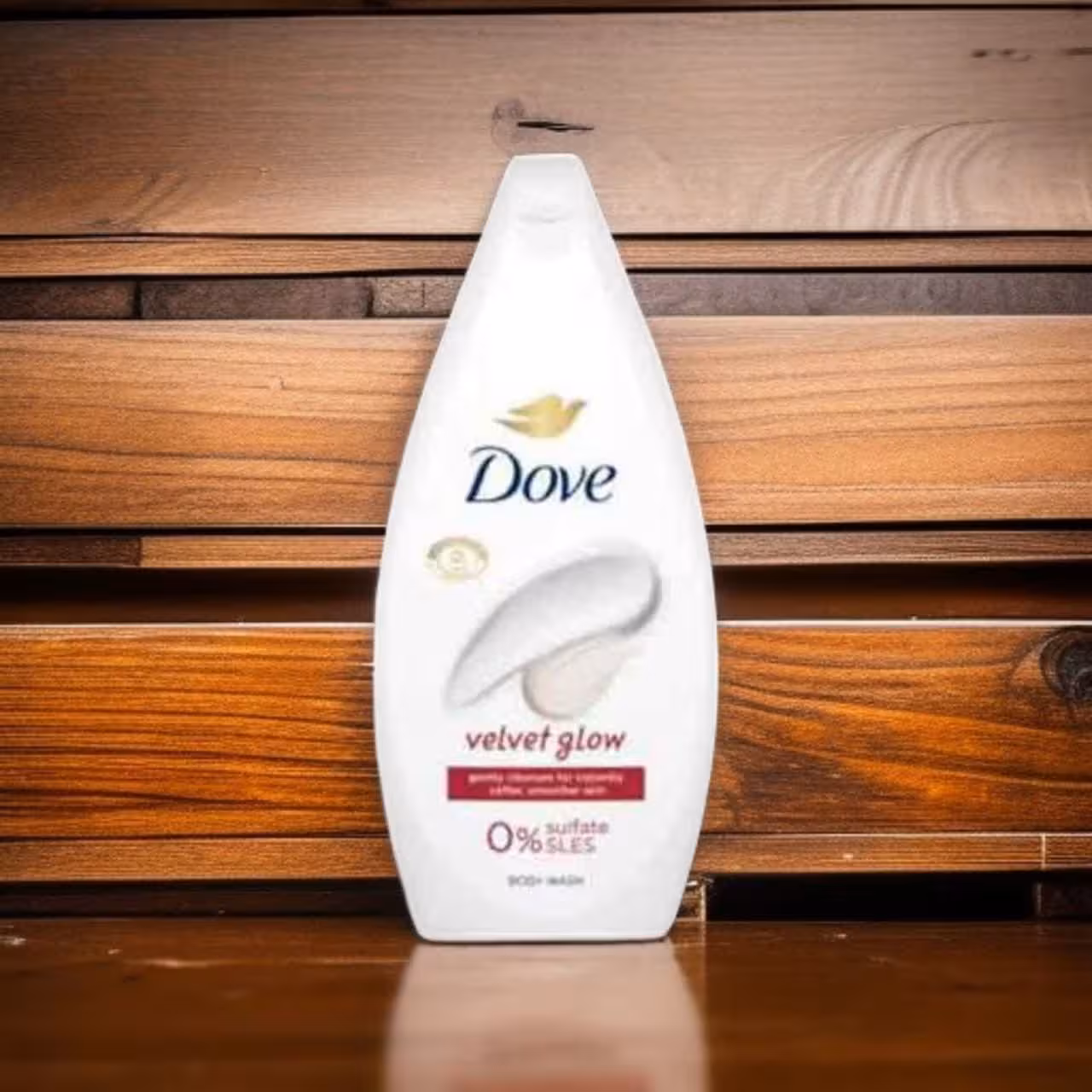 شامپو بدن هلندی داو Dove Velvet Glow Body Wash با رایحه گل