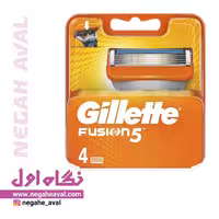 تیغ یدک 5 Fusion ژیلت بسته 4 عددی