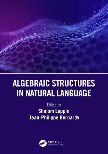 خرید و دانلود نسخه کامل کتاب Algebraic Structures in Natural Language