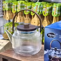 قوری پیرکس درب چوبی طره 329