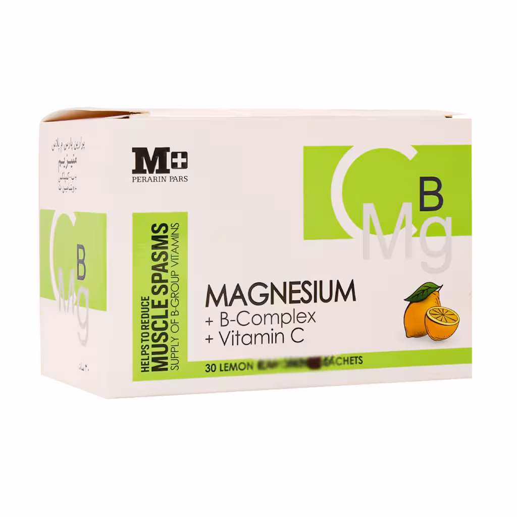ساشه منیزیم و ب کمپلکس و ویتامین C ام پلاس 30 عدد