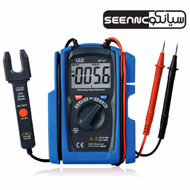مولتی متر دیجیتال سی ای ام مدل CEM DT-12