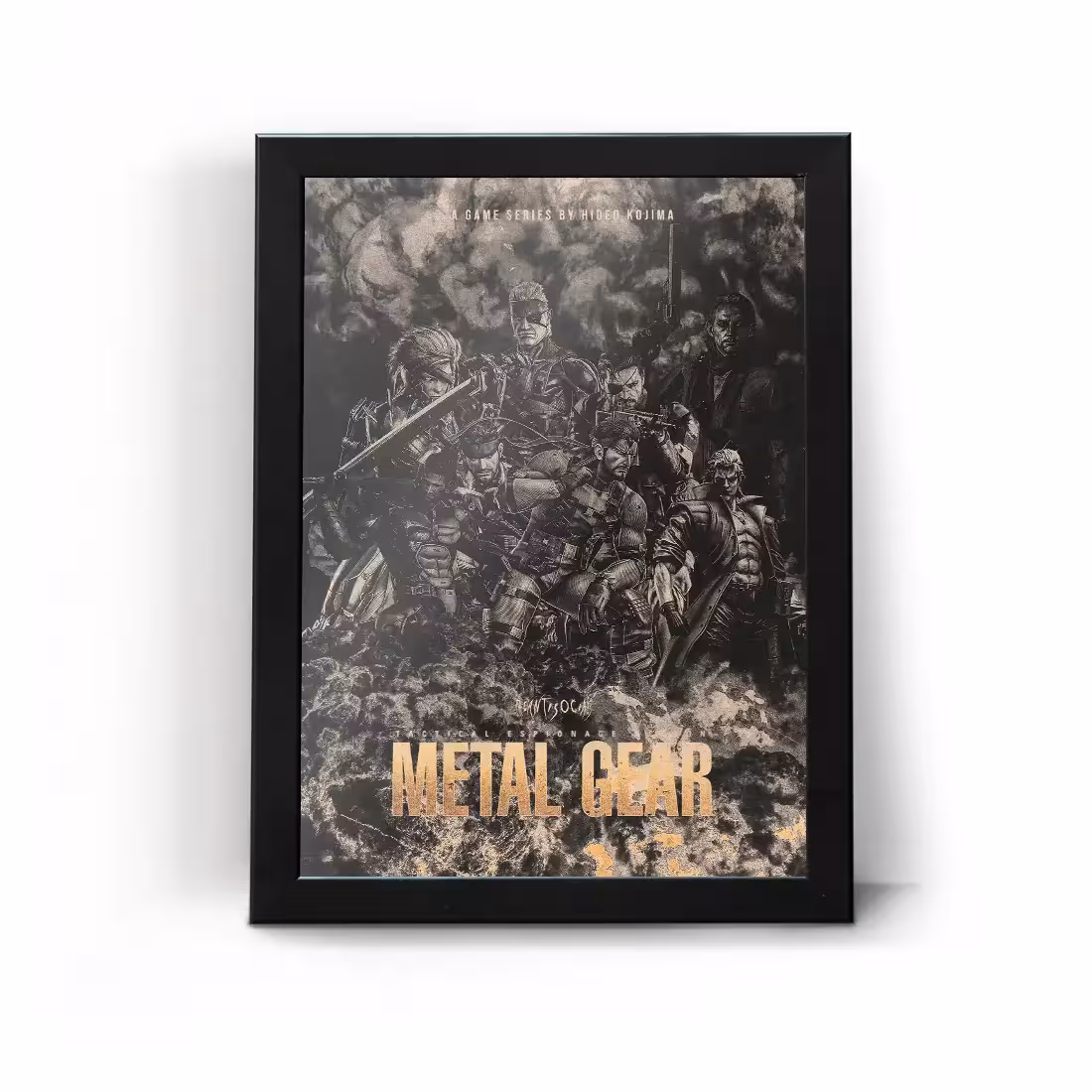 تابلو قاب متال گر Metal Gear Solid