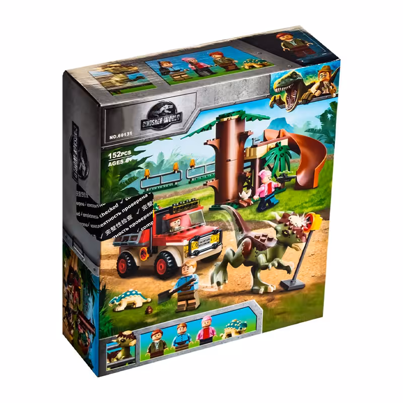 ساختنی لگو پارک ژوراسیک دایناسور کد 60131