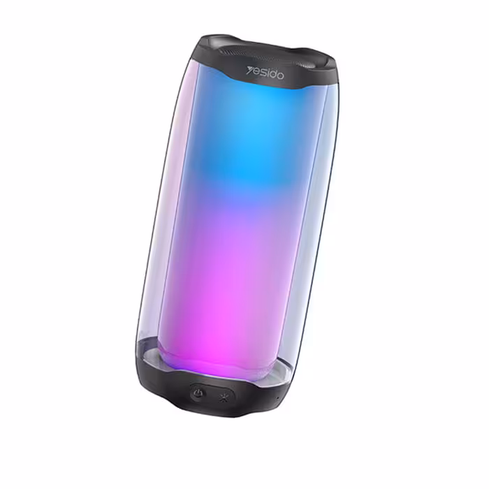 اسپیکر با لامپ نوری یسیدو مدل YESIDO YSW09 RGB SPEAKER