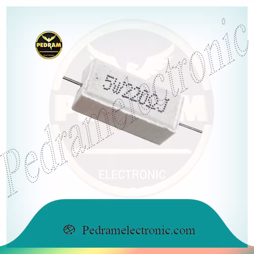 مقاومت آجری 220R 5W