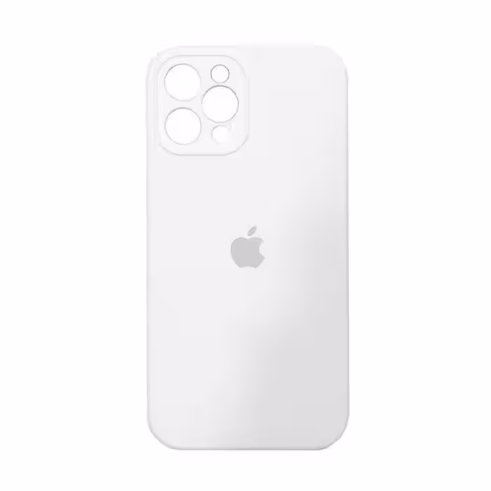 قاب سیلیکون 15pro maxسفید