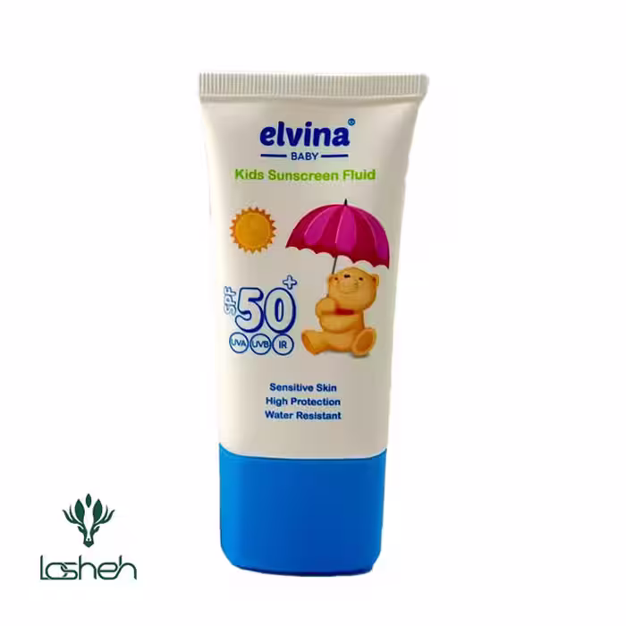 فلوئید ضدآفتاب کودک الوینا با SPF50