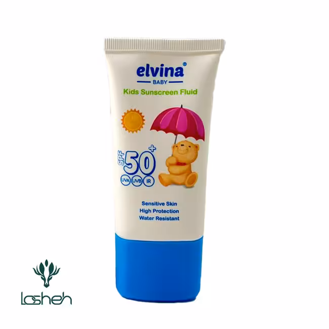 فلوئید ضدآفتاب کودک الوینا با SPF50
