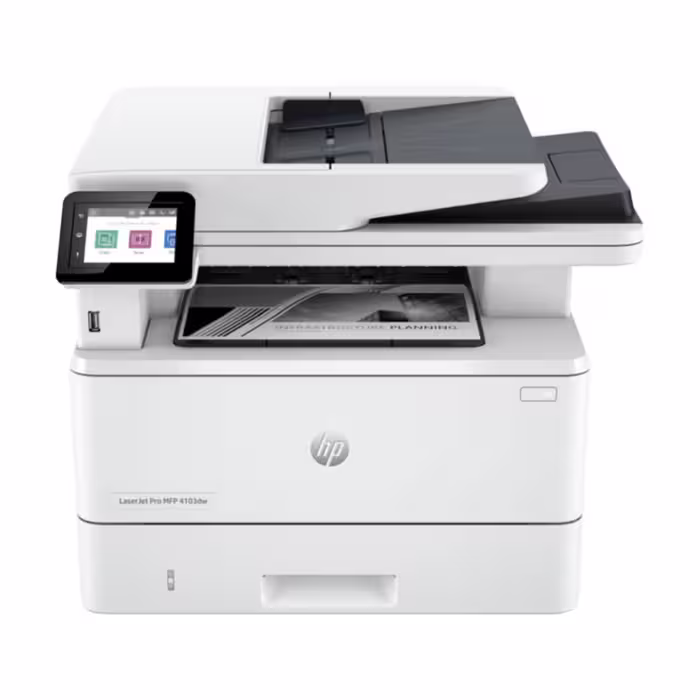 قیمت پرینتر لیزری چند کاره برند اچ‌ پی مدل LaserJet Pro MFP 4103dw