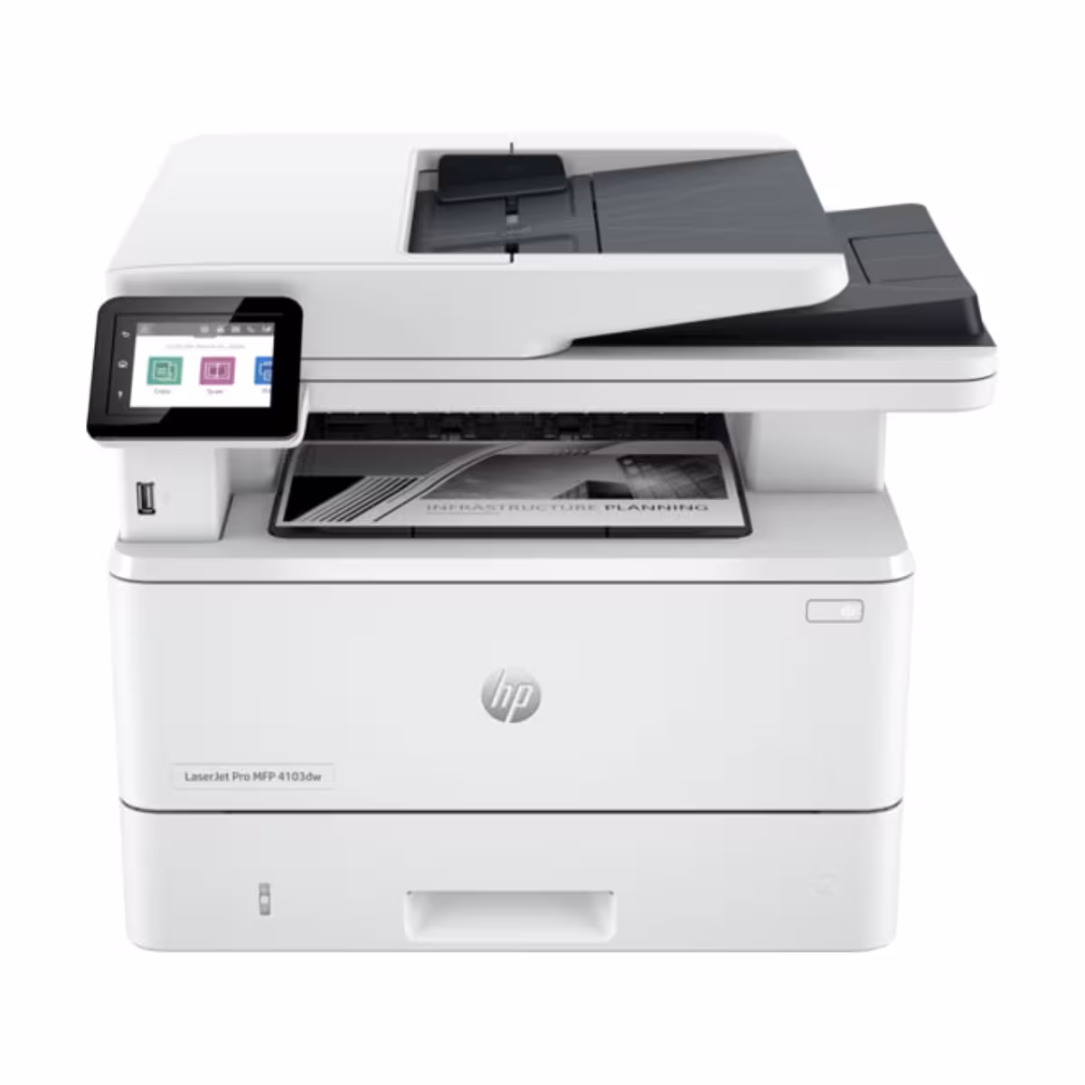 قیمت پرینتر لیزری چند کاره برند اچ پی مدل LaserJet Pro MFP 4103dw
