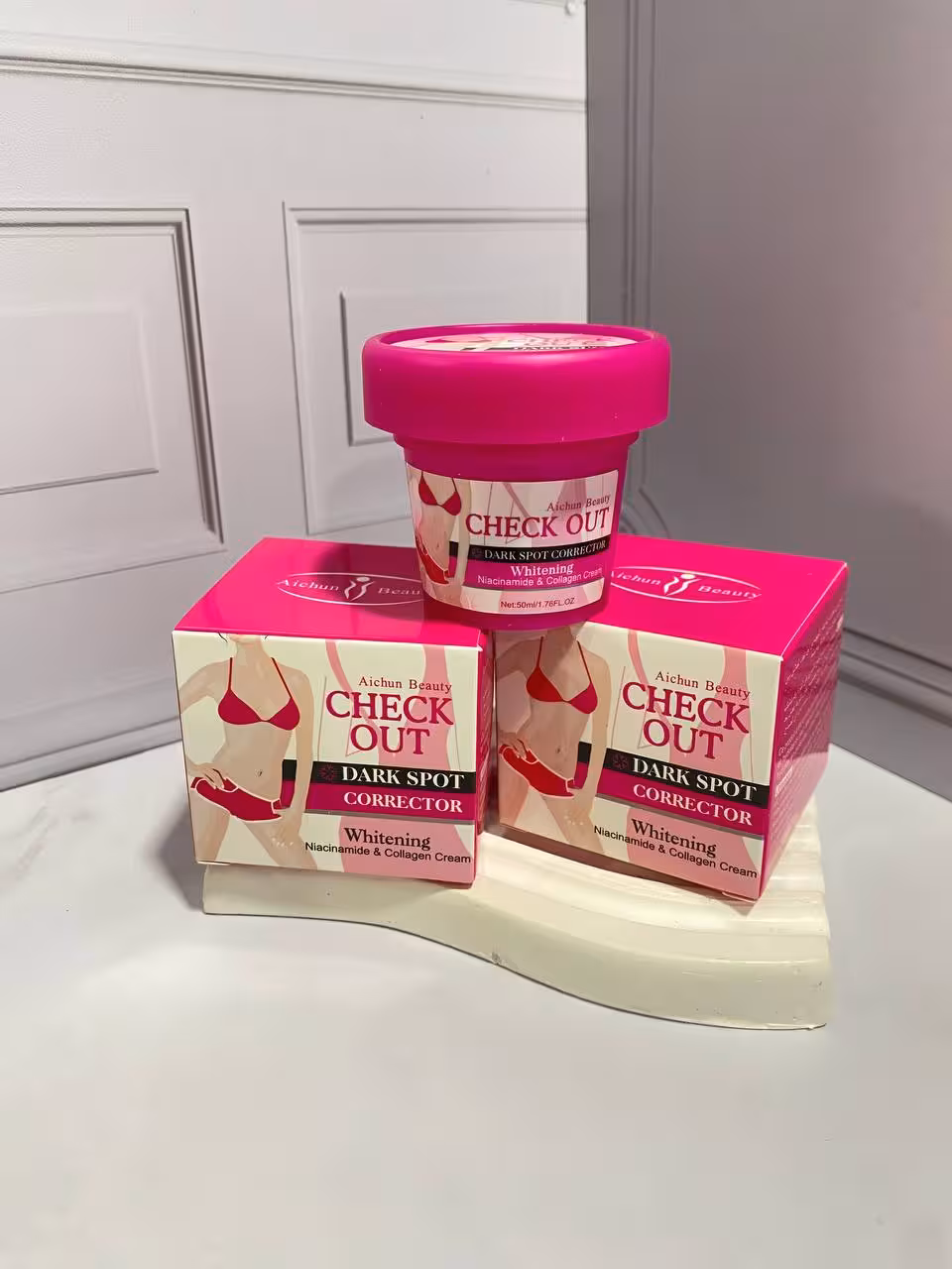 کرم سفید کننده بیکینی کلاژن و نیاسینامید آیچون بیوتی