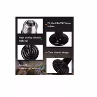 لامپ گرمایشی 200 وات مدل emitter پایه E27