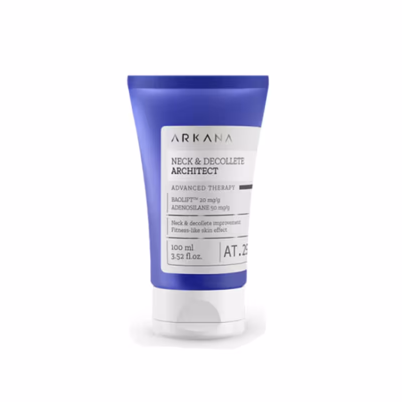 کرم اصلاح کننده فرم گردن و دکلته آرکانا 100 گرم Neck & Decollete Architect ARKANA