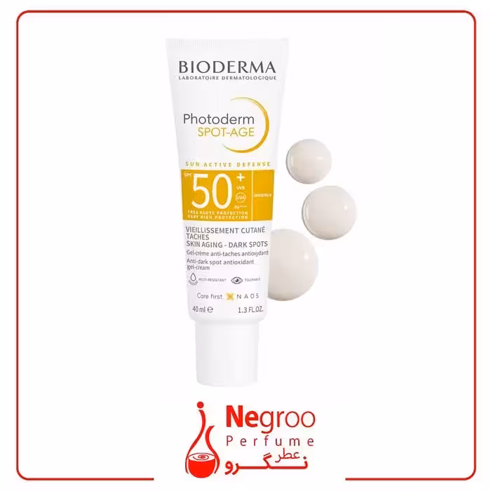 ژل کرم ضد آفتاب بی رنگ اسپات ایج  SPF50 بایودرما