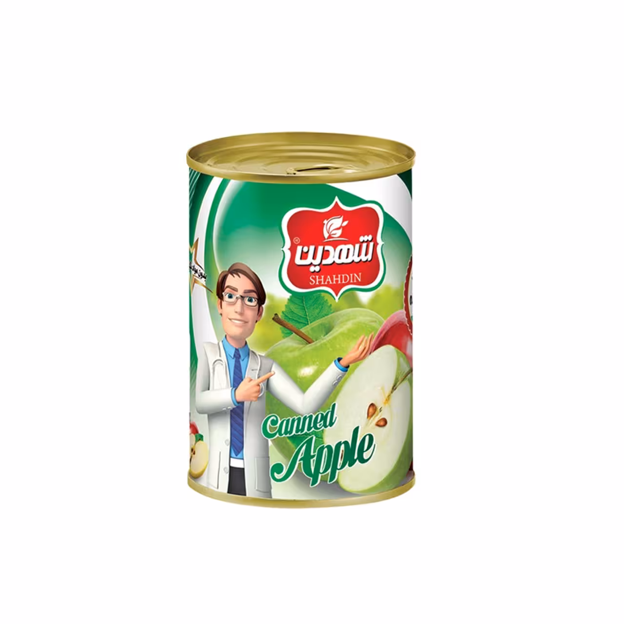 کمپوت سیب شهدین 370 گرمی