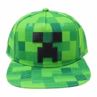 کلاه کپ ماینکرافت طرح Creeper کد 01