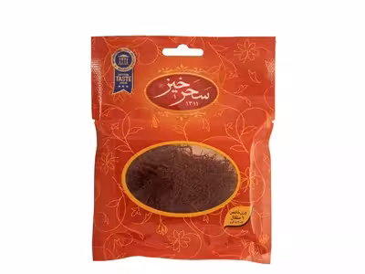 زعفران سرگل 1مثقال کاور سحر خیز با تخفیف  ویژه