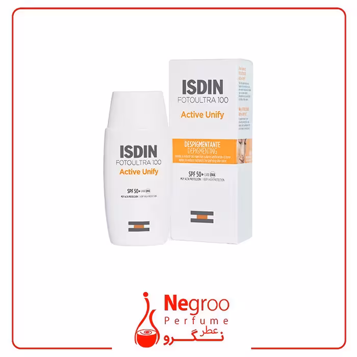 ضدآفتاب ضدلک و بی رنگ ایزدین اکتیو یونیفای 50میل