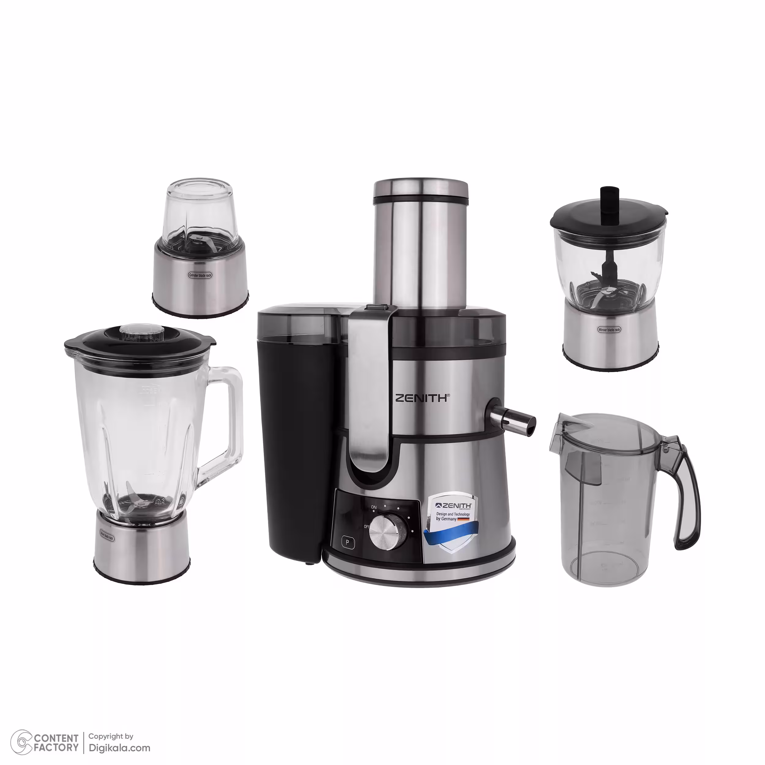 آبمیوه گیری زنیت مدل ZJB 1435