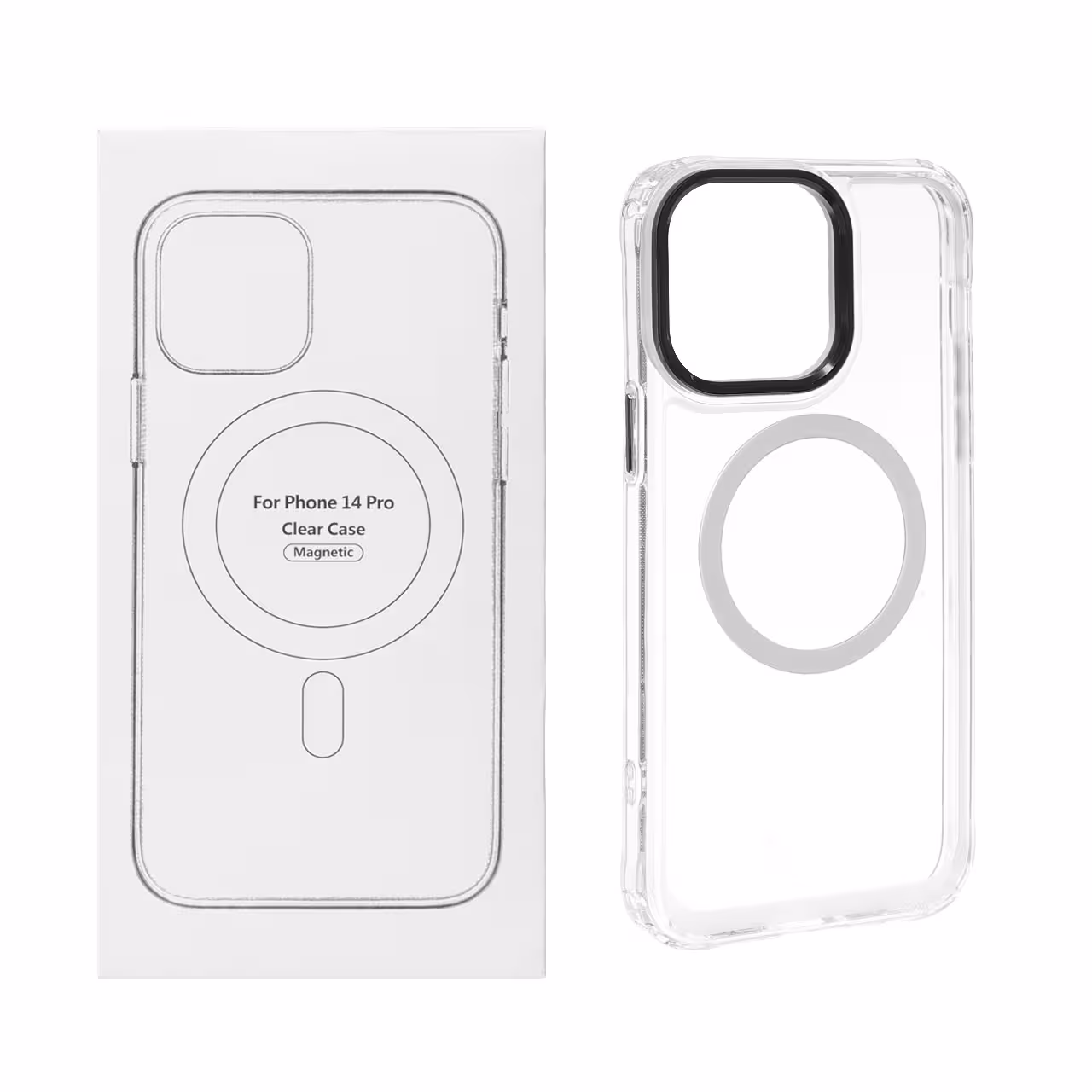 قاب شفاف Apple iPhone 14 Pro Max با قابلیت شارژ Magsafe